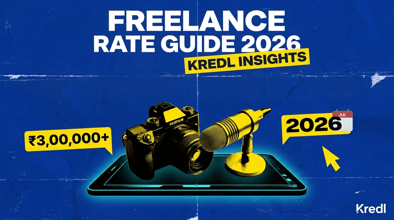 How to Price Your Creative Work in India (Photography, Music, Design Rates 2026)